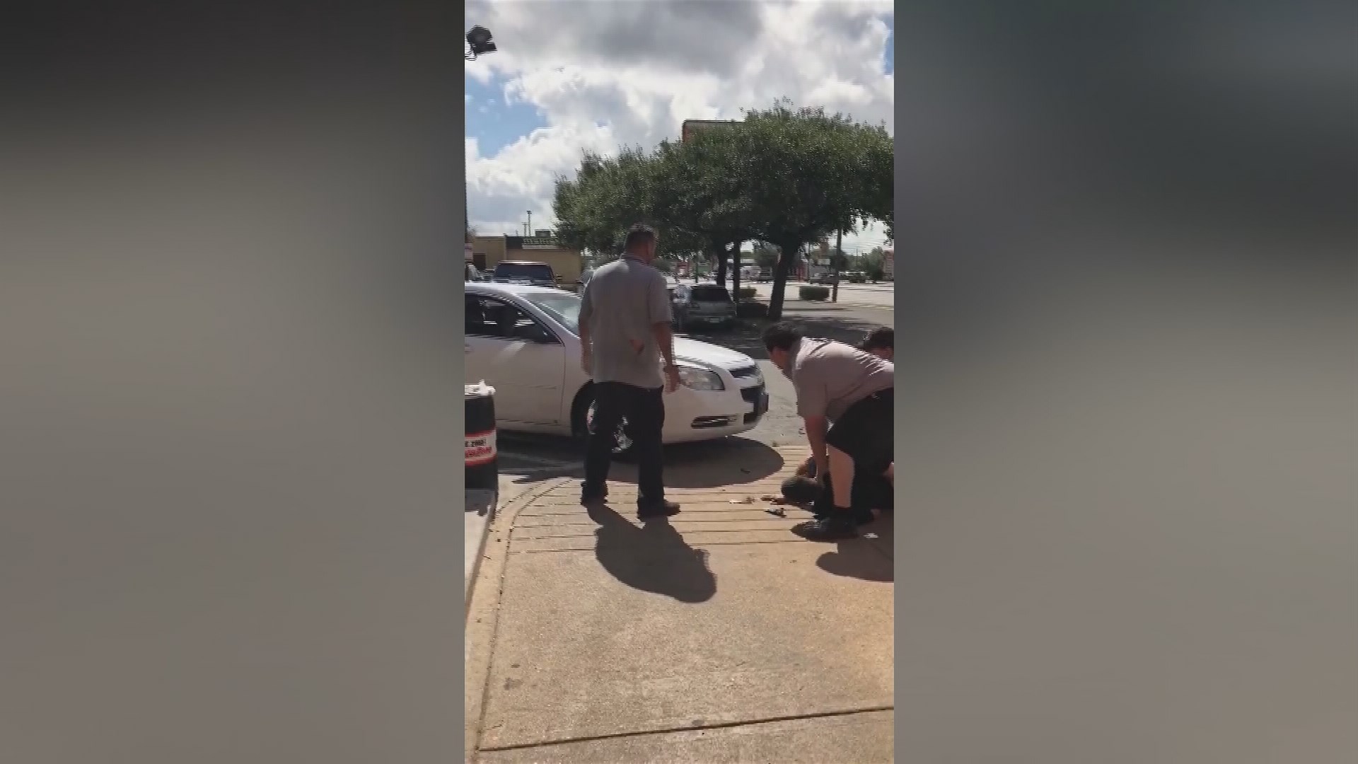 Woman tries to run over employees in Autozone brawl caught on camera